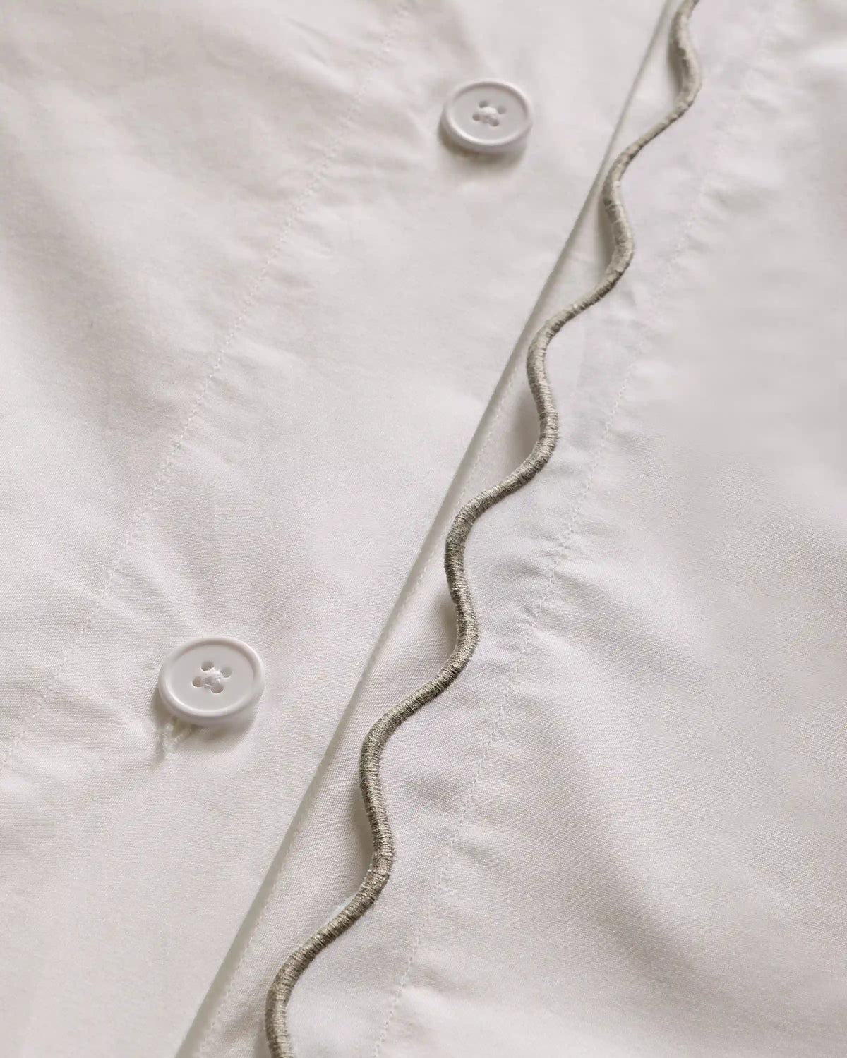 Organic Crisp Percale Duvet Cover Set