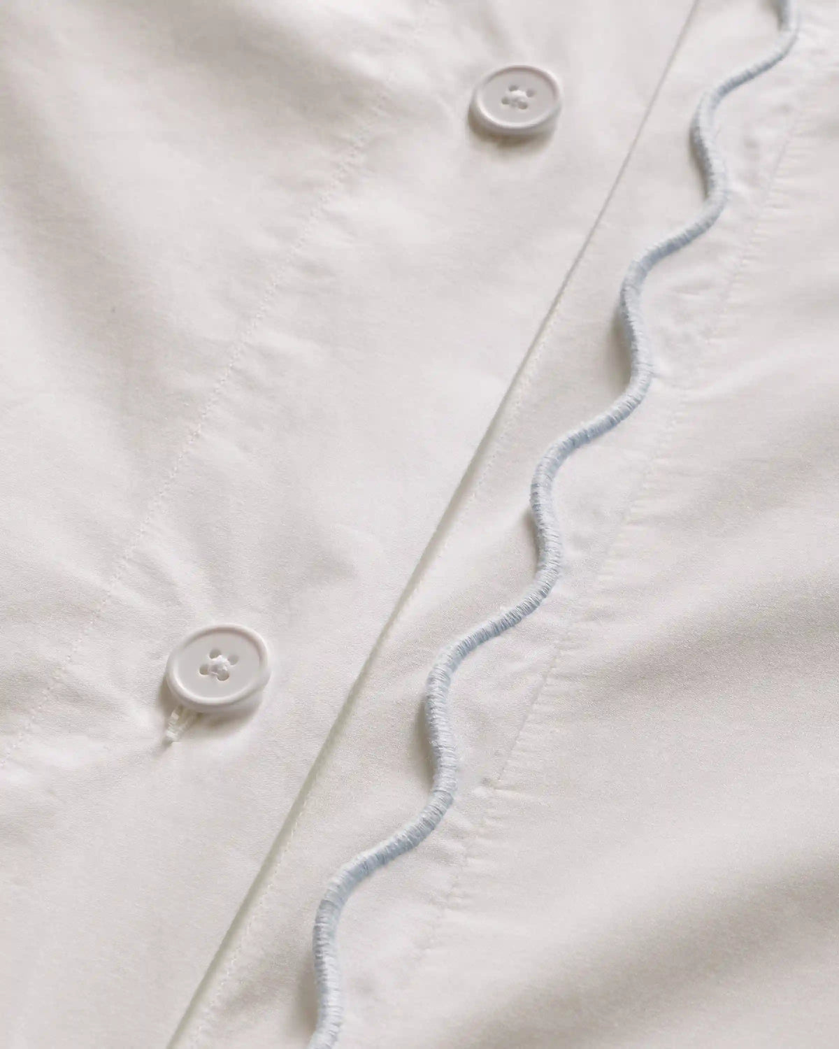 Organic Crisp Percale Duvet Cover Set