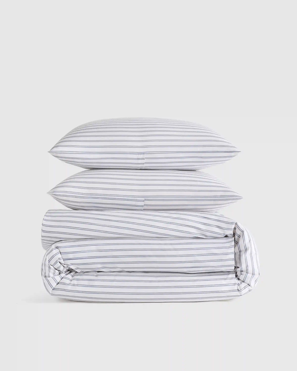 Organic Crisp Percale Duvet Cover Set