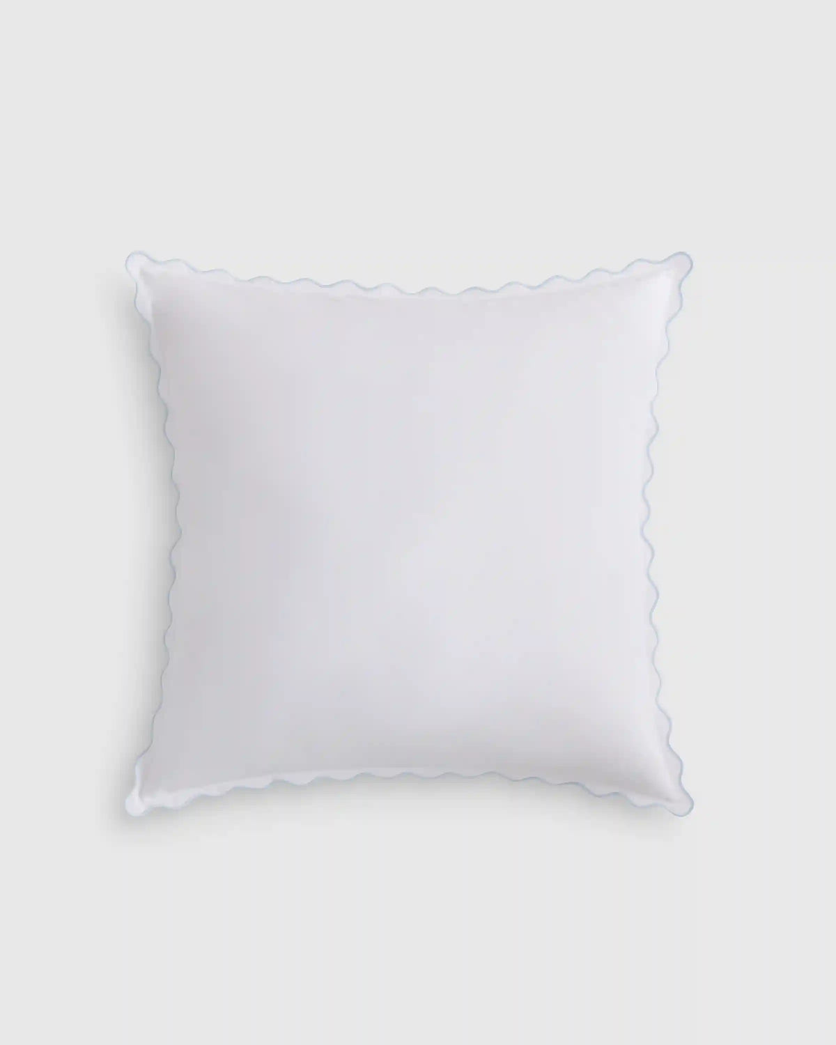 Organic Crisp Percale Scallop Euro Sham