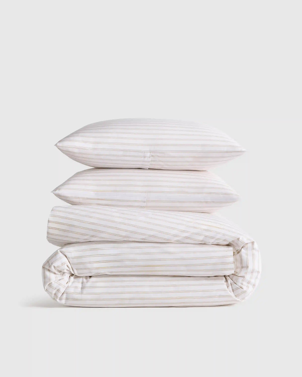 Organic Crisp Percale Duvet Cover Set