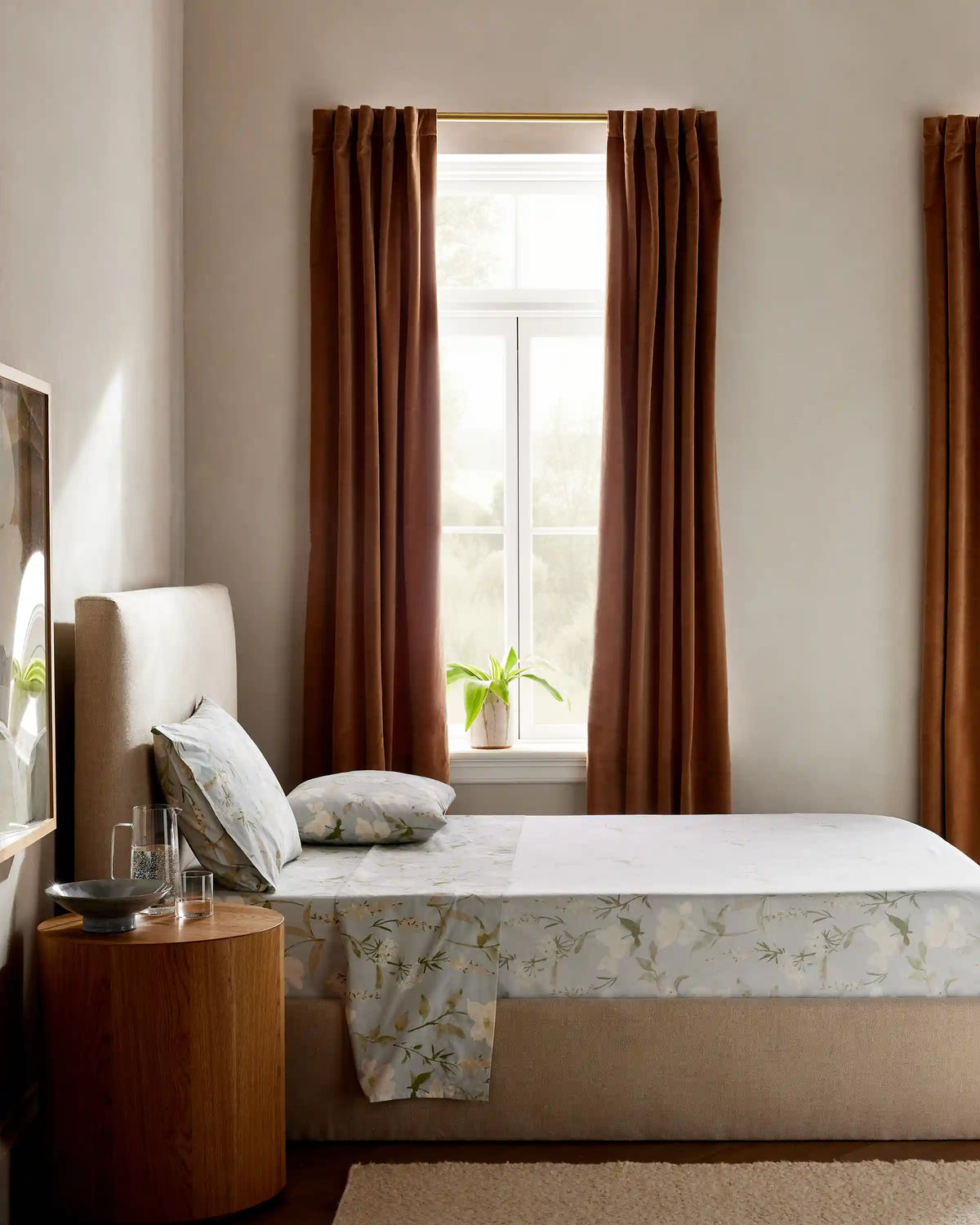 Organic Crisp Percale Pillowcase Set