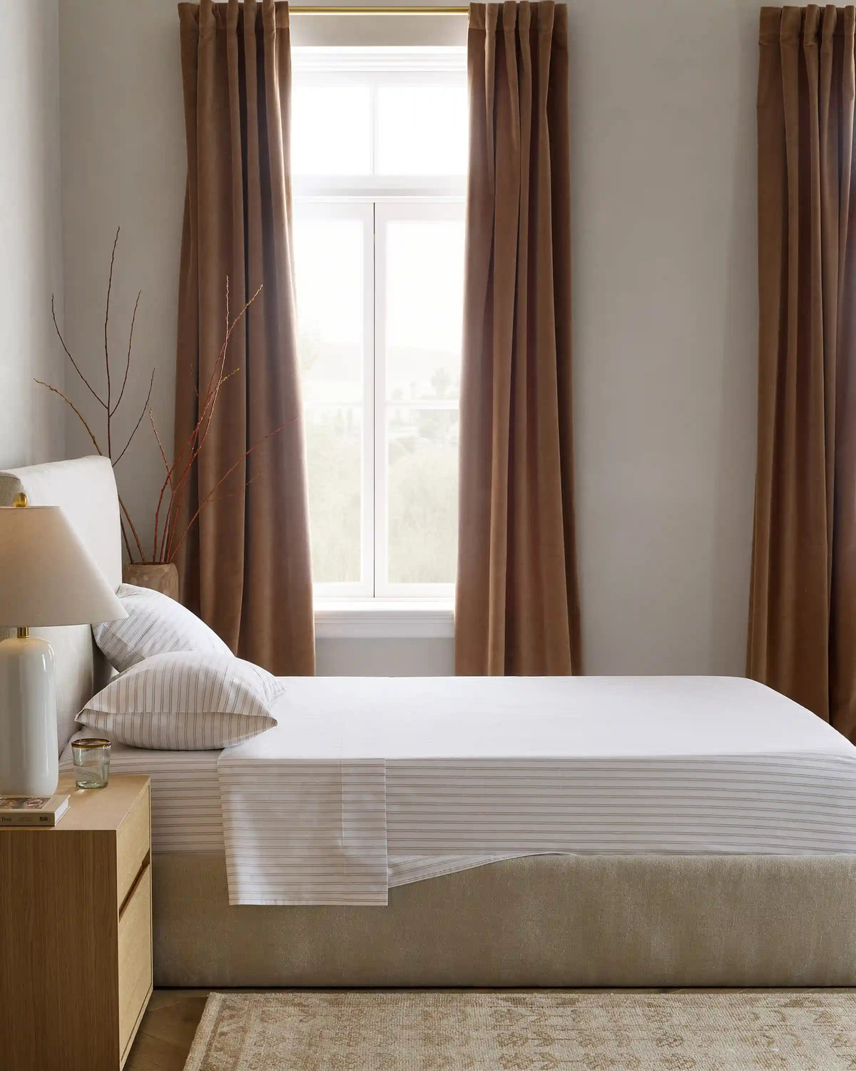 Organic Crisp Percale Pillowcase Set