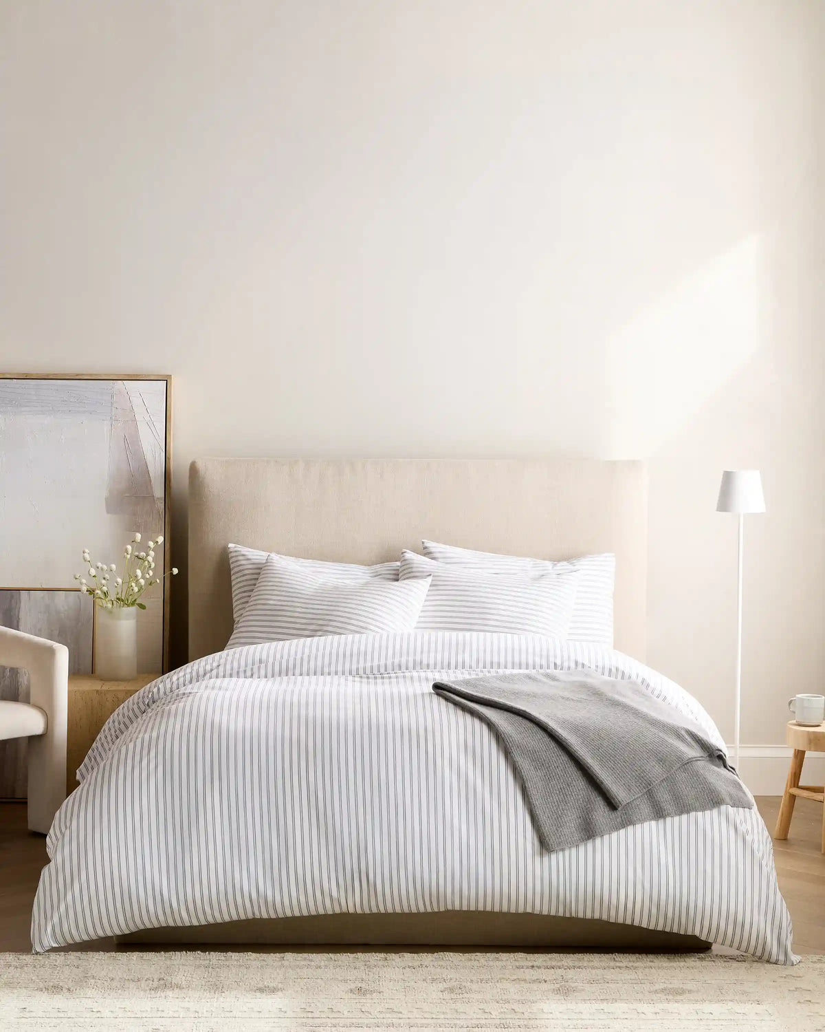Organic Crisp Percale Sham Set