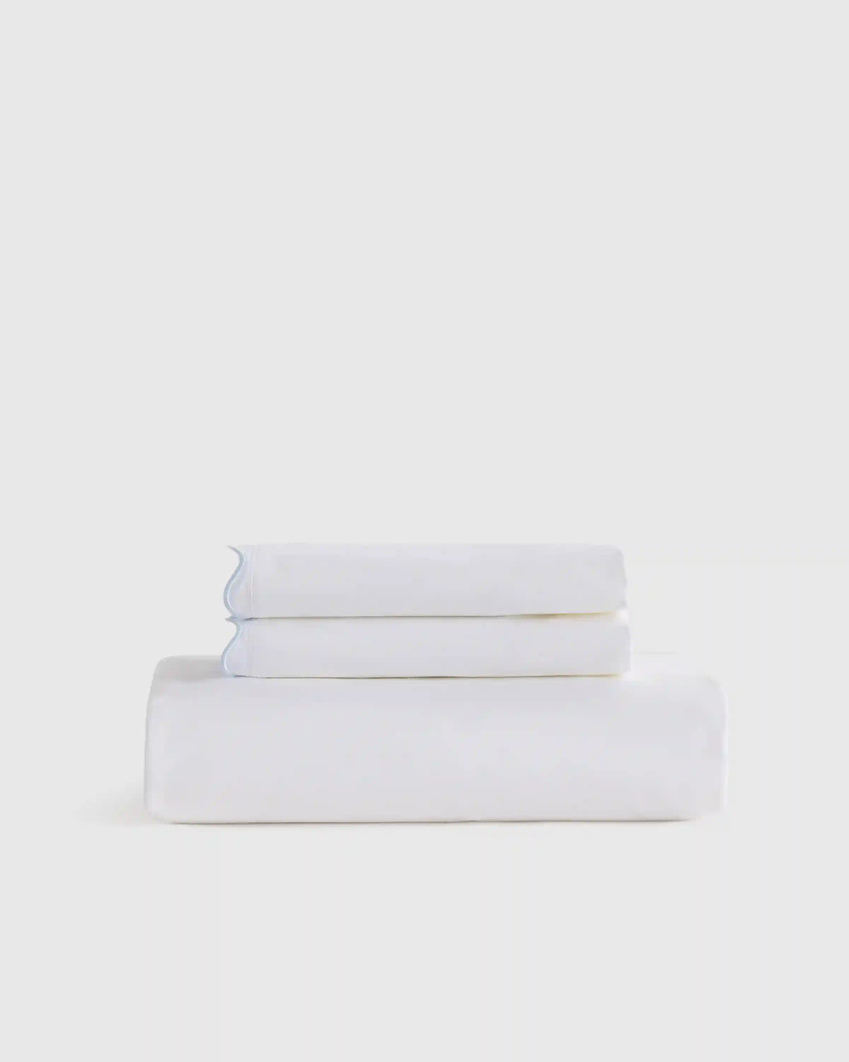 Organic Crisp Percale Fitted Sheet Set