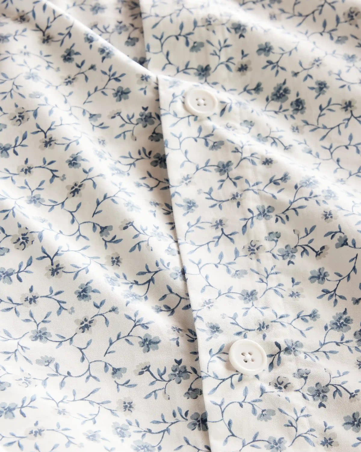 Organic Crisp Percale Floral Deluxe Bedding Bundle