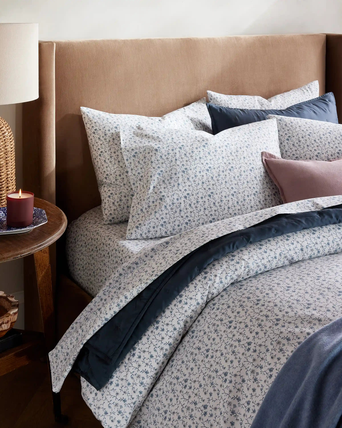 Organic Crisp Percale Sham Set