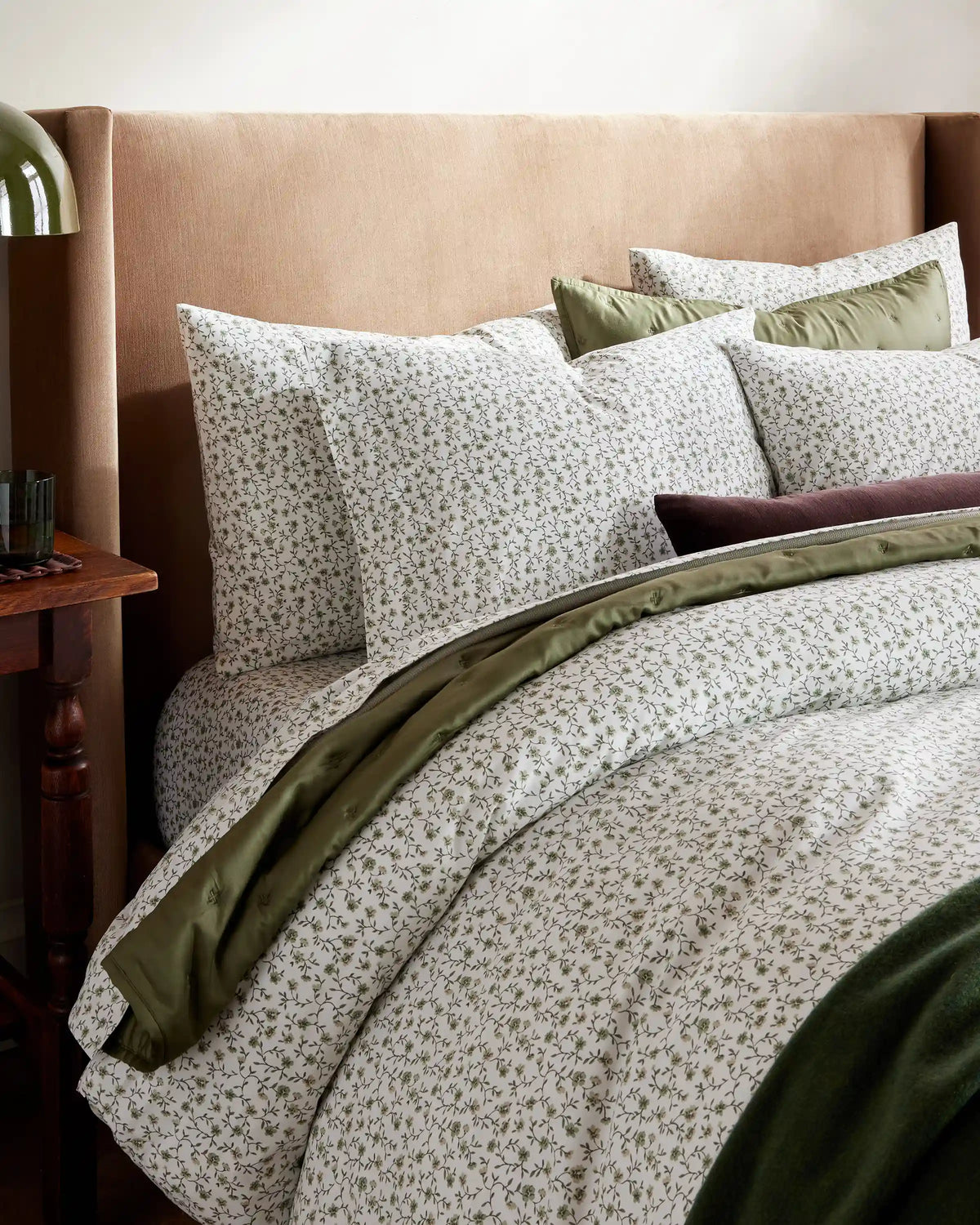 Organic Crisp Percale Duvet Cover Set