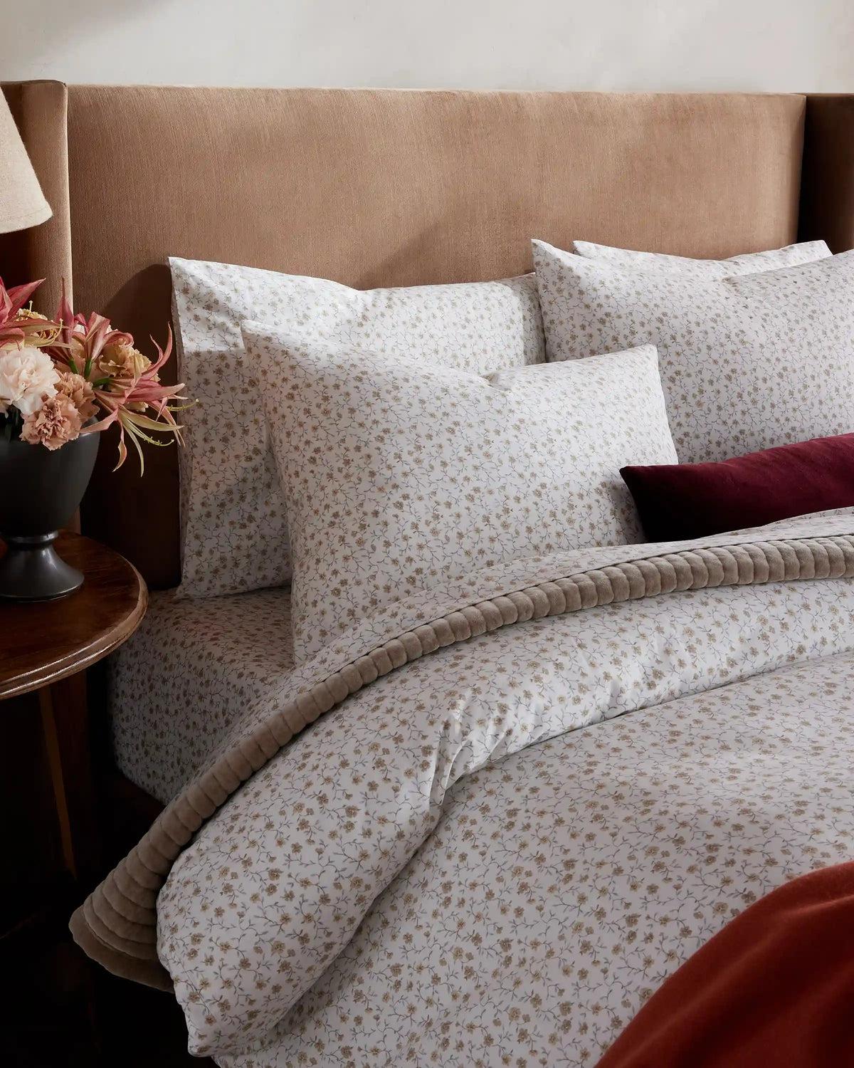 Organic Crisp Percale Duvet Cover Set