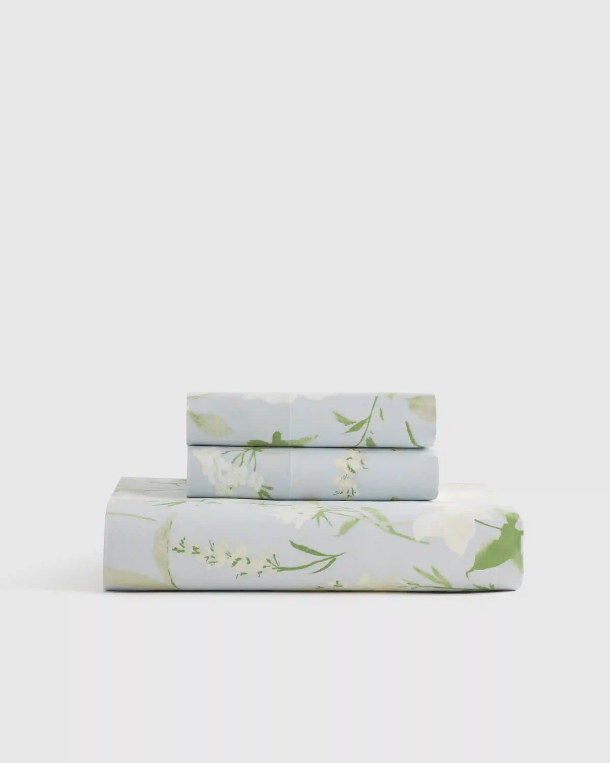 Organic Crisp Percale Fitted Sheet Set