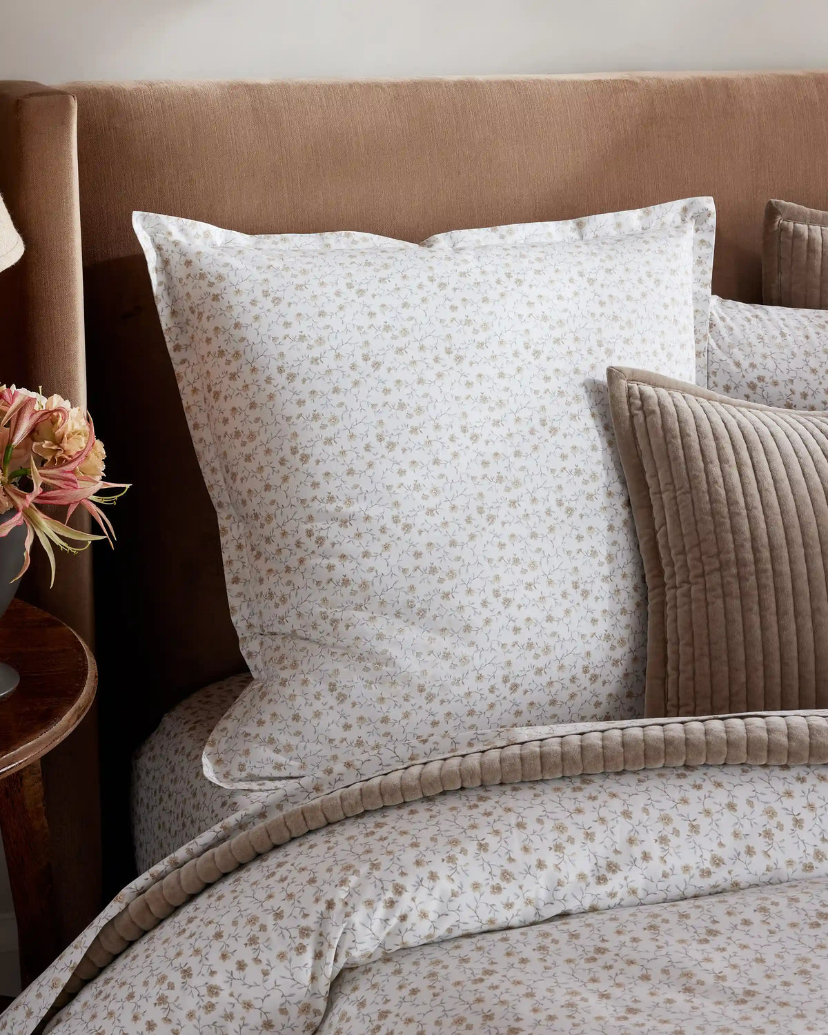 Organic Crisp Percale Euro Sham