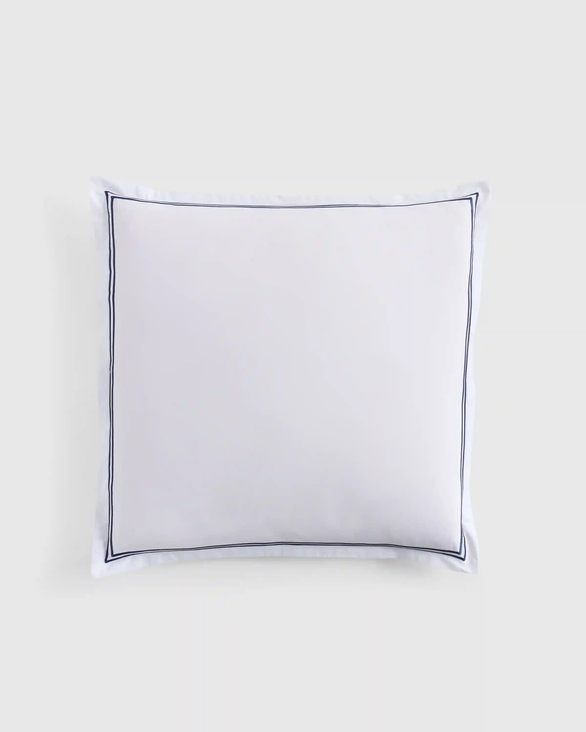 Organic Crisp Percale Euro Sham