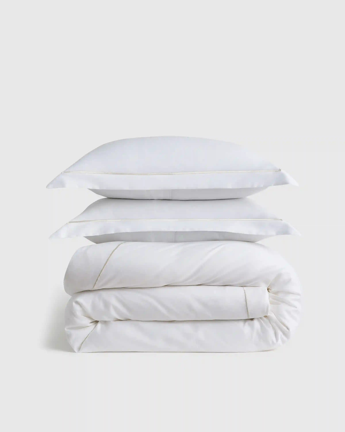 Signature Giza Cotton Sateen Embroidered Duvet Cover Set