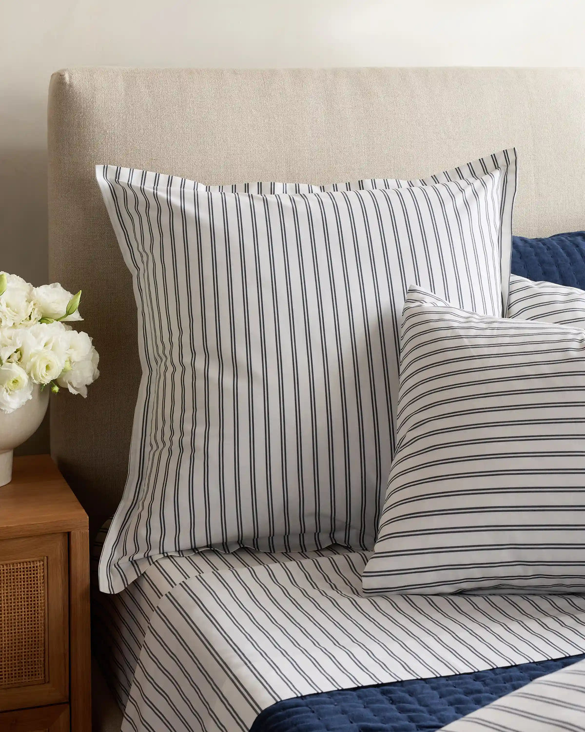 Organic Crisp Percale Euro Sham