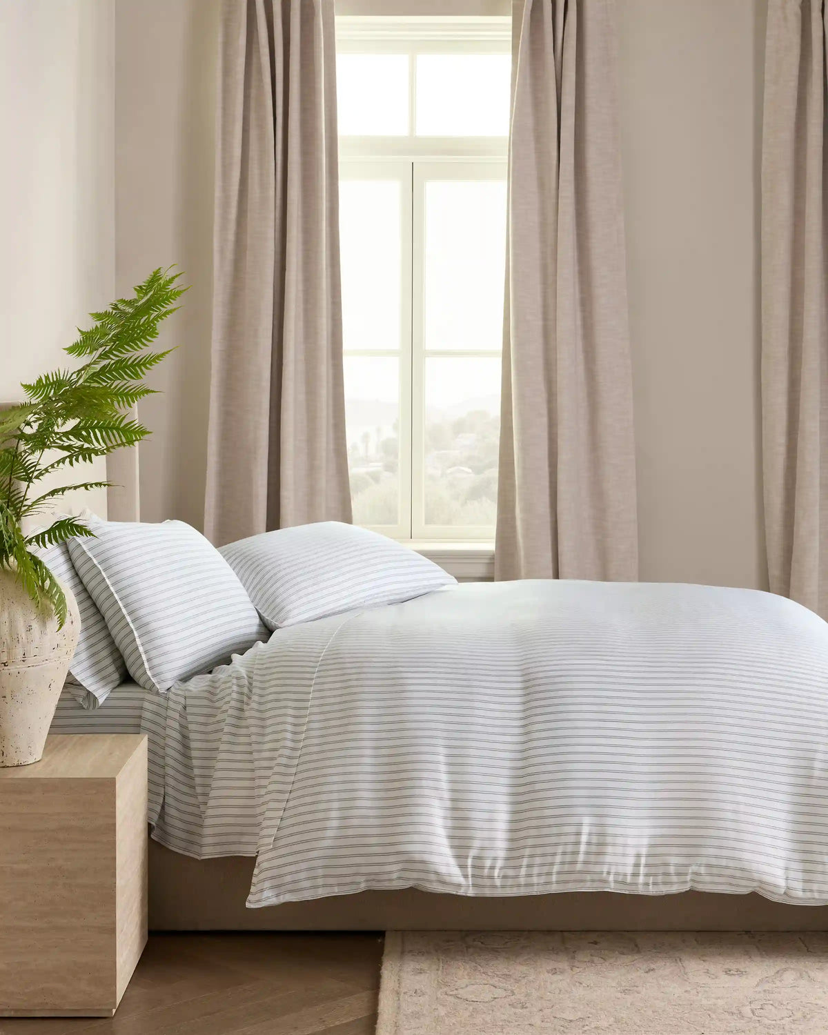 Bamboo Stripe Duvet Cover