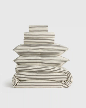 Bamboo Stripe Deluxe Bedding Bundle