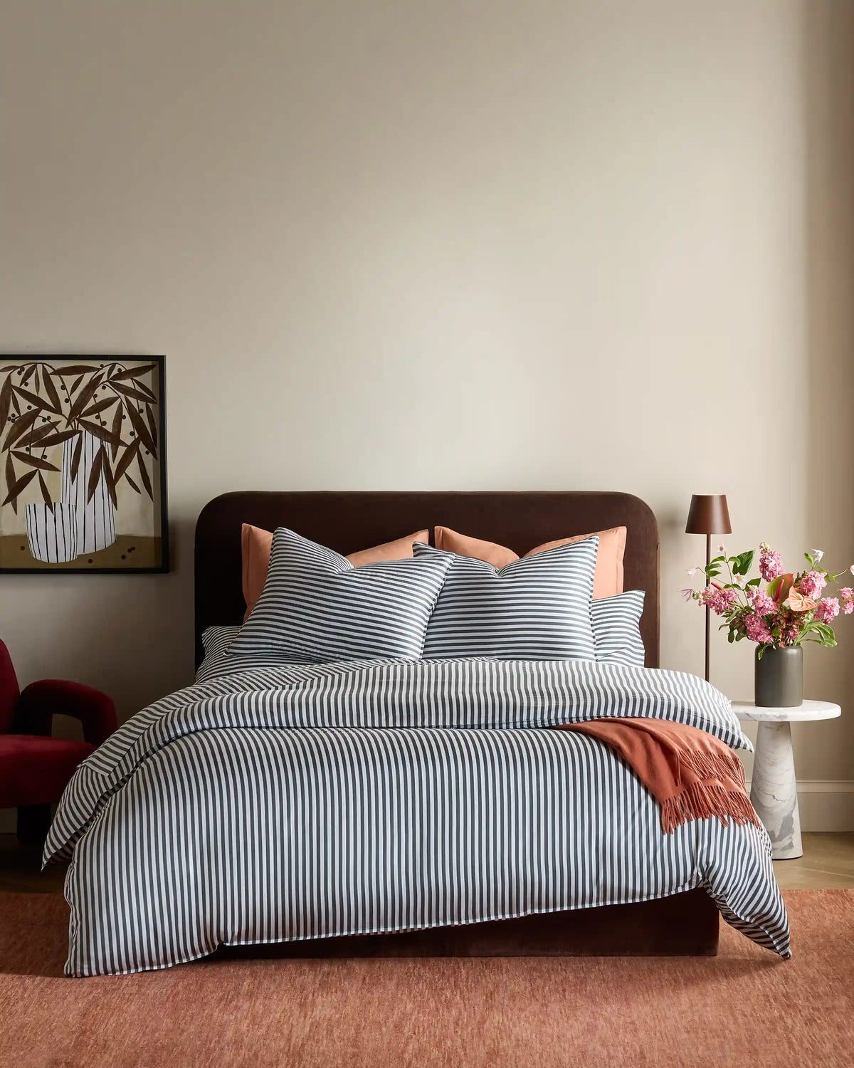 Bamboo Stripe Deluxe Bedding Bundle