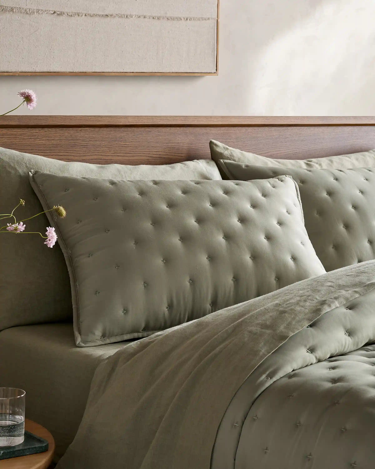 Bamboo Dream Quilted Sham Set