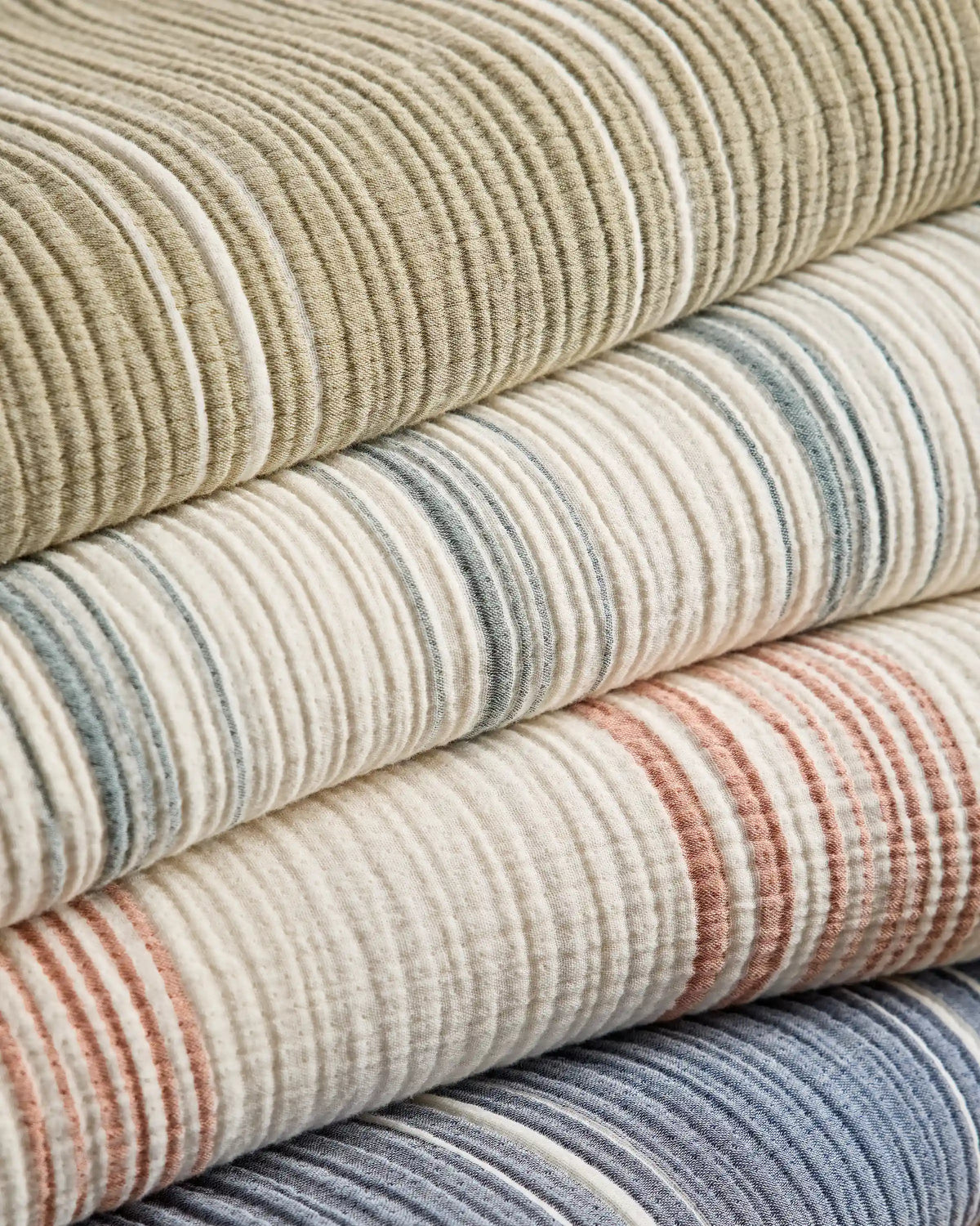 Organic Cotton Gauze Stripe Blanket