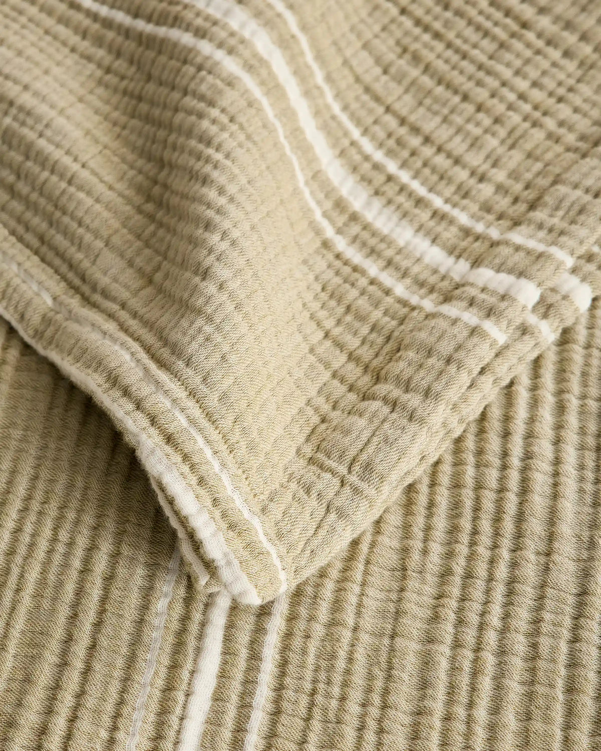 Organic Cotton Gauze Stripe Blanket