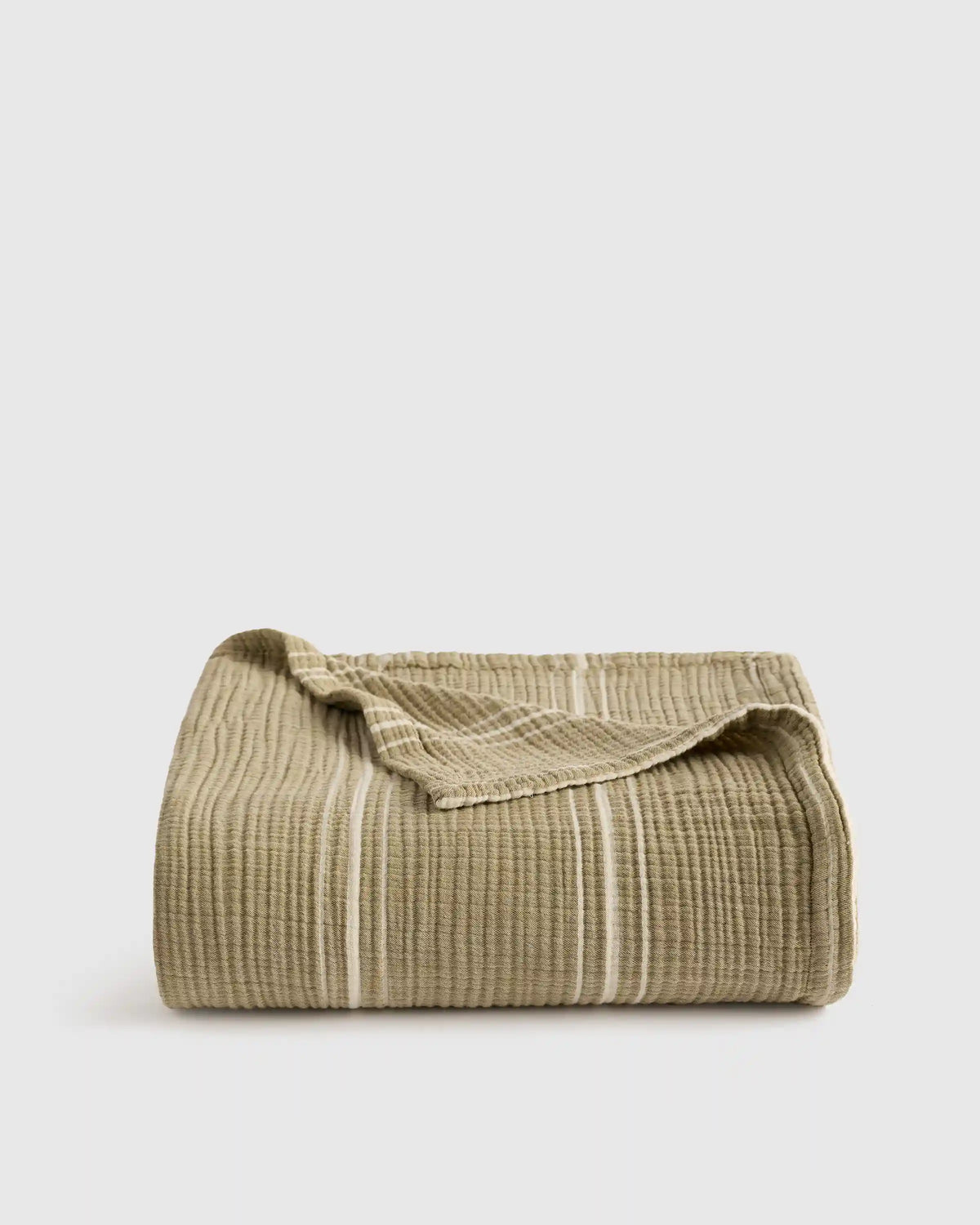 Organic Cotton Gauze Stripe Blanket