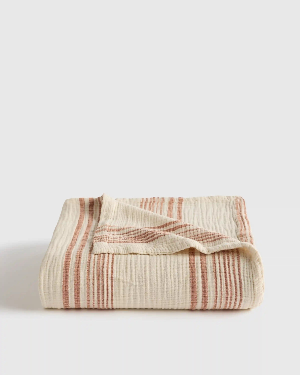 Organic Cotton Gauze Stripe Blanket