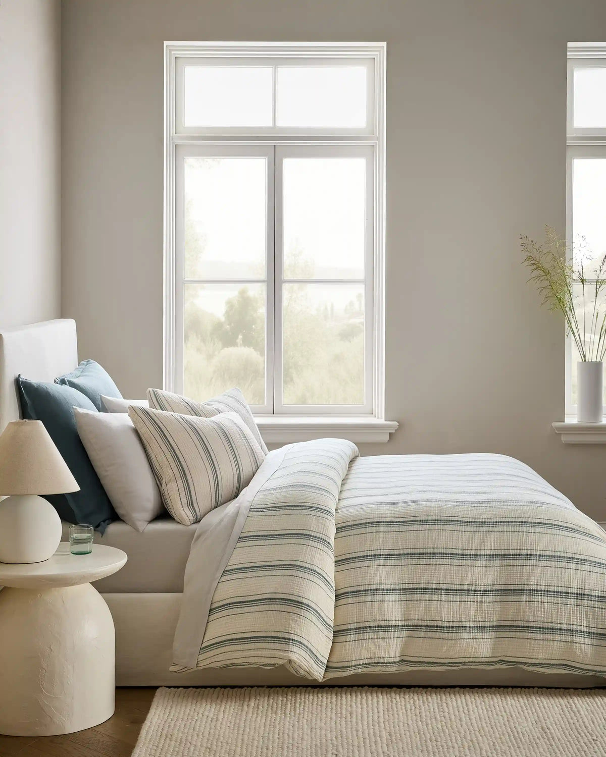 Organic Cotton Gauze Duvet Cover Set