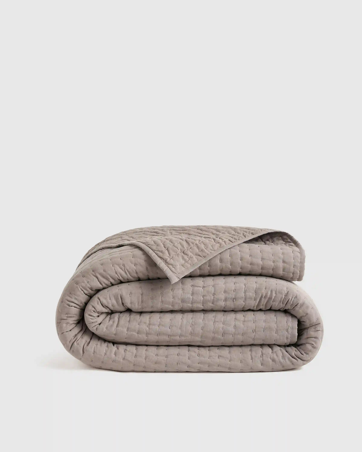 European Linen Cotton Stitch Quilt