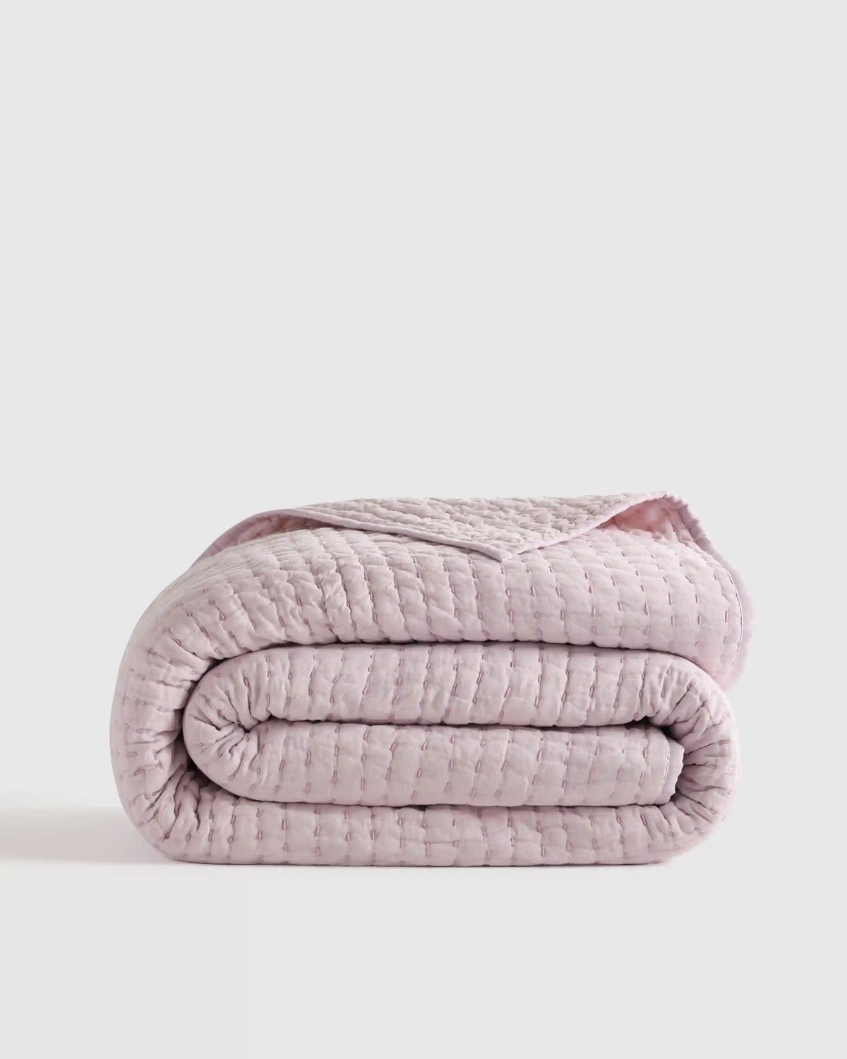 European Linen Cotton Stitch Quilt
