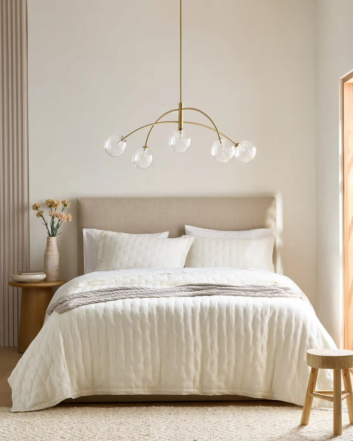 European Linen Dream Quilt Set