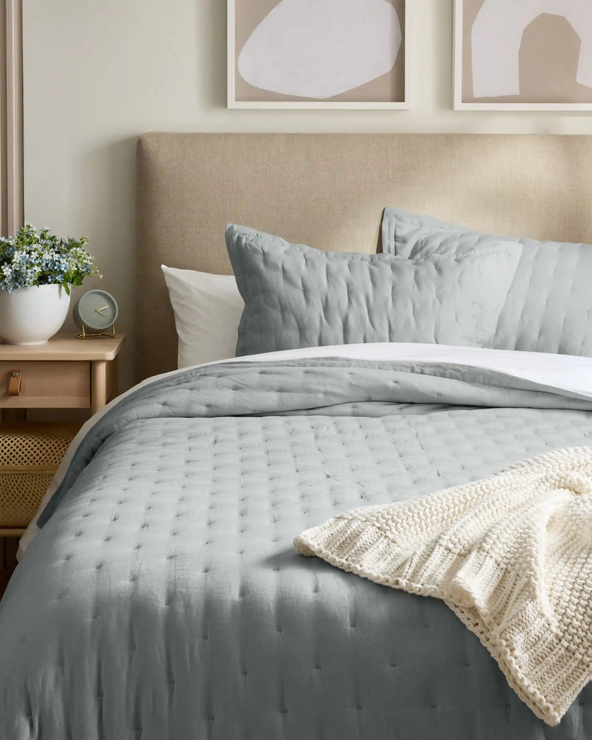 European Linen Dream Quilt