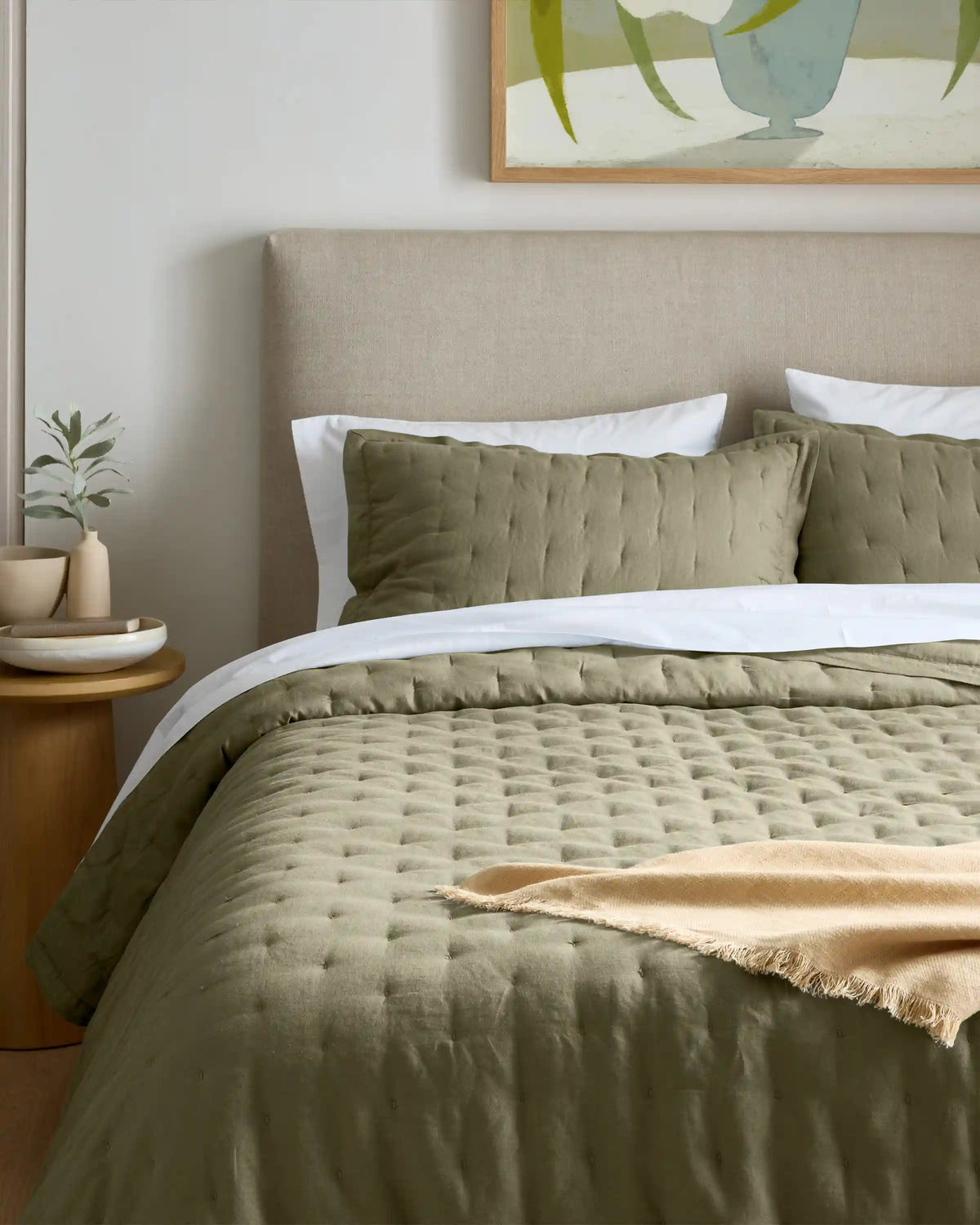 European Linen Dream Quilt