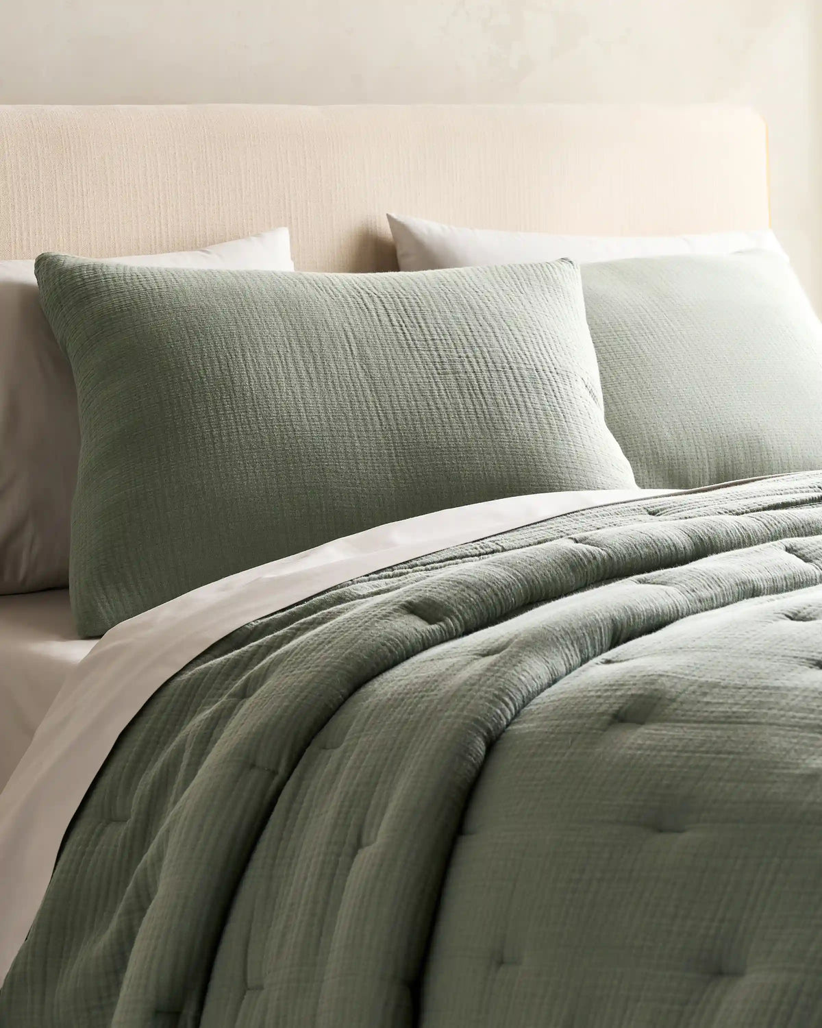 Organic Cotton Gauze Dream Quilt Set