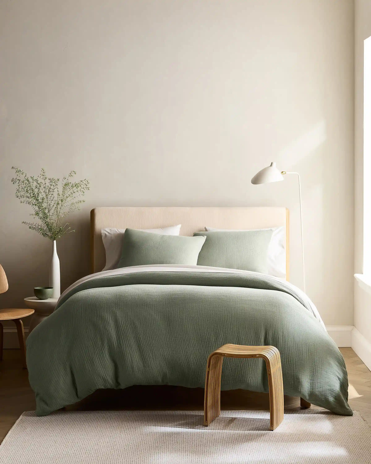 Organic Cotton Gauze Sham Set