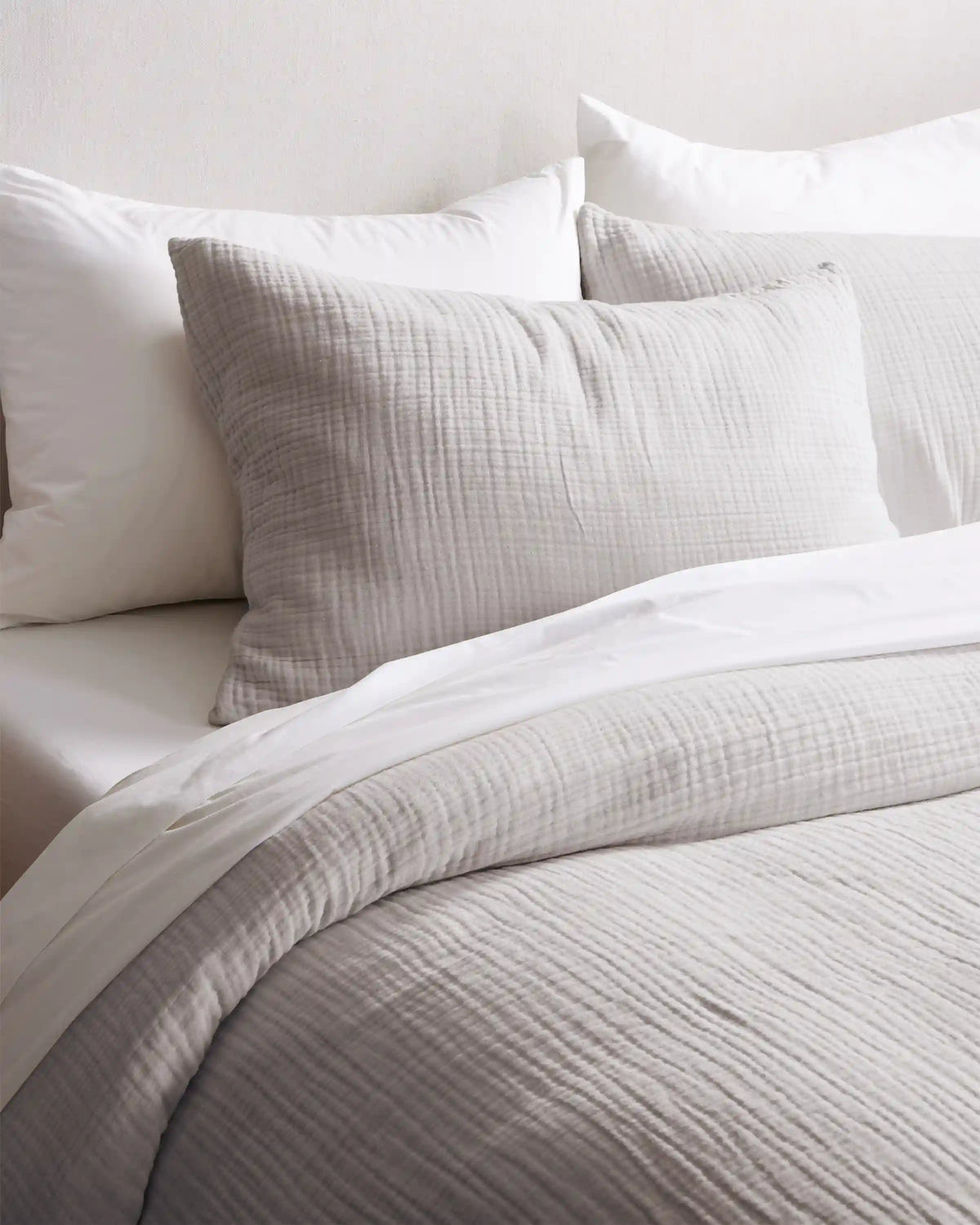 Organic Cotton Gauze Sham Set