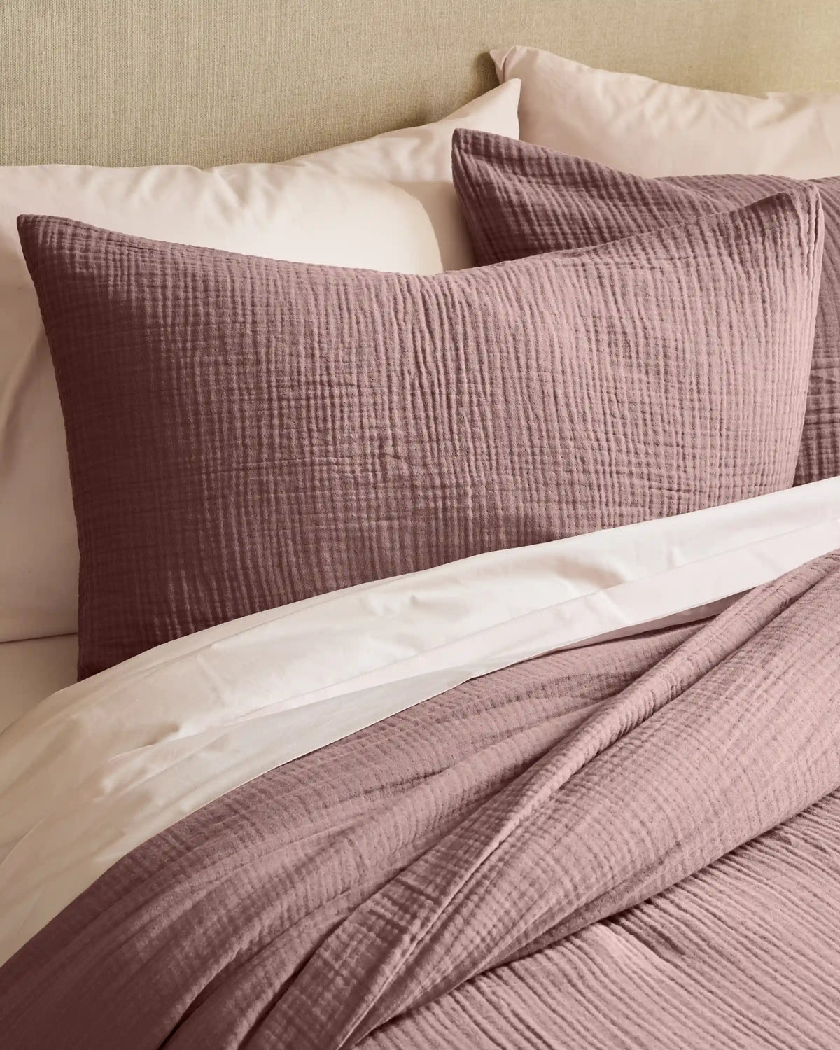Organic Cotton Gauze Duvet Cover Set