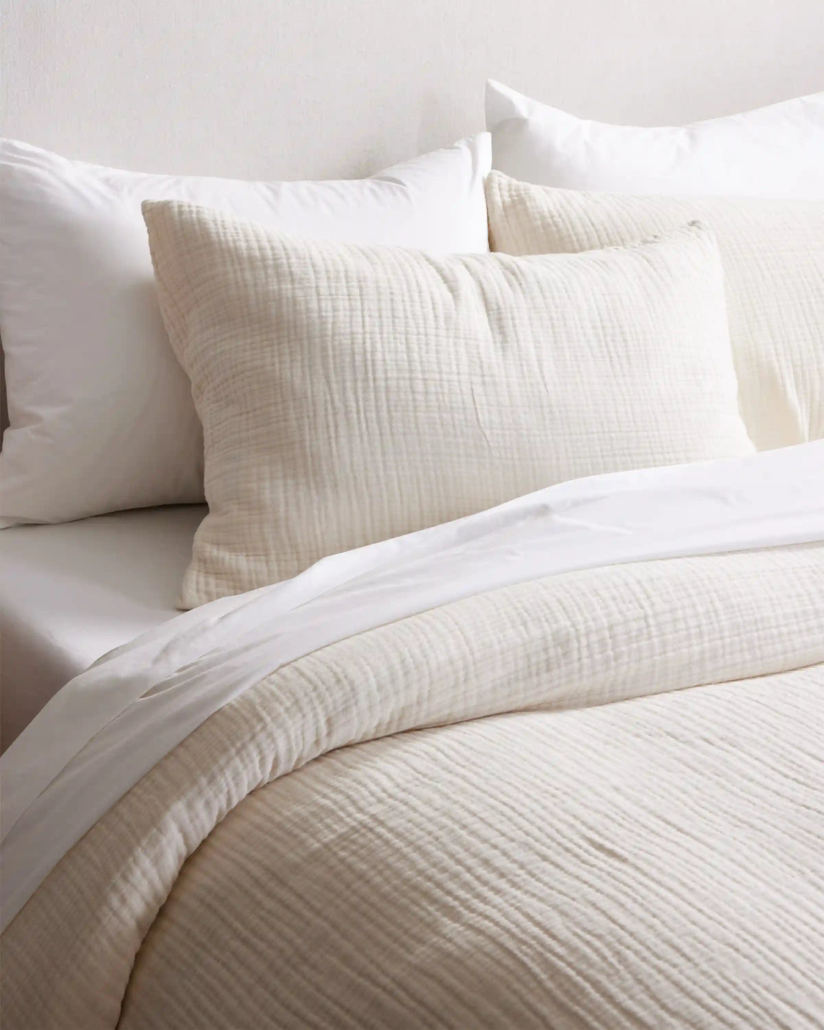 Organic Cotton Gauze Duvet Cover Set