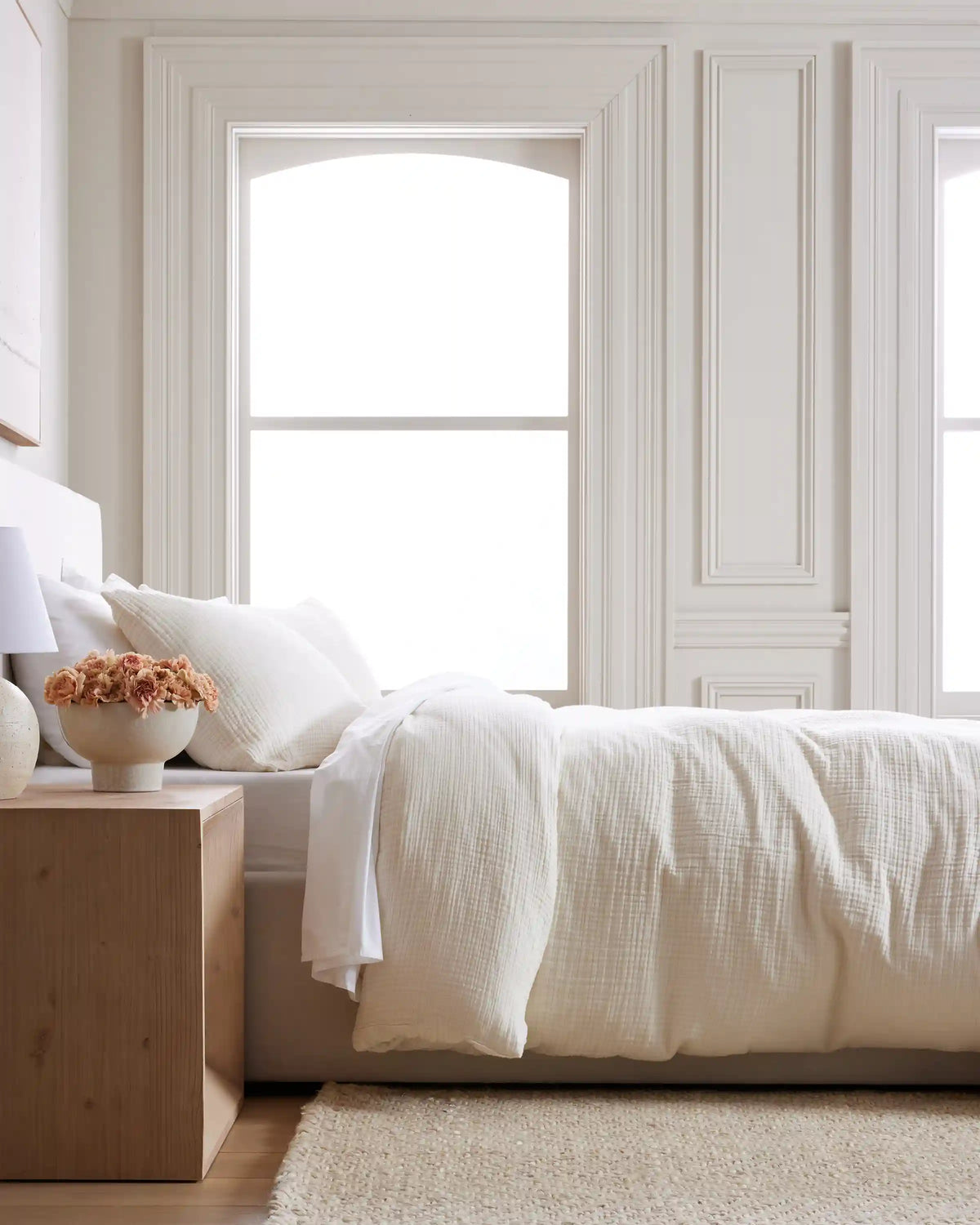 Organic Cotton Gauze Duvet Cover Set