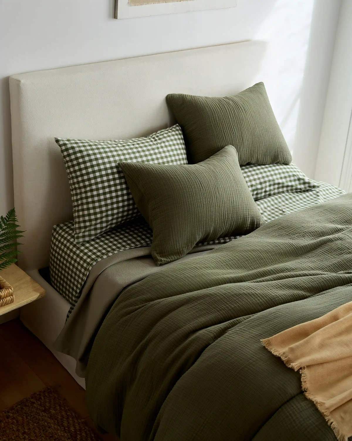 Luxury Organic Cotton Bed Blanket