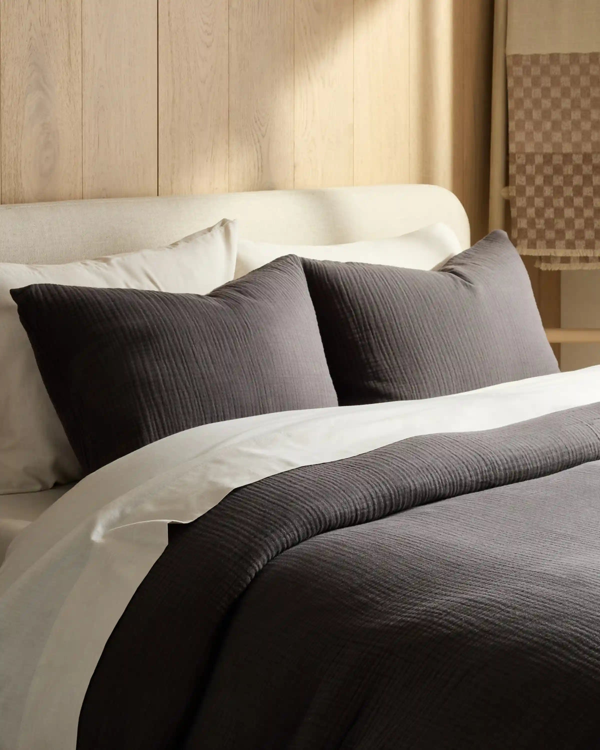 Organic Cotton Gauze Duvet Cover Set