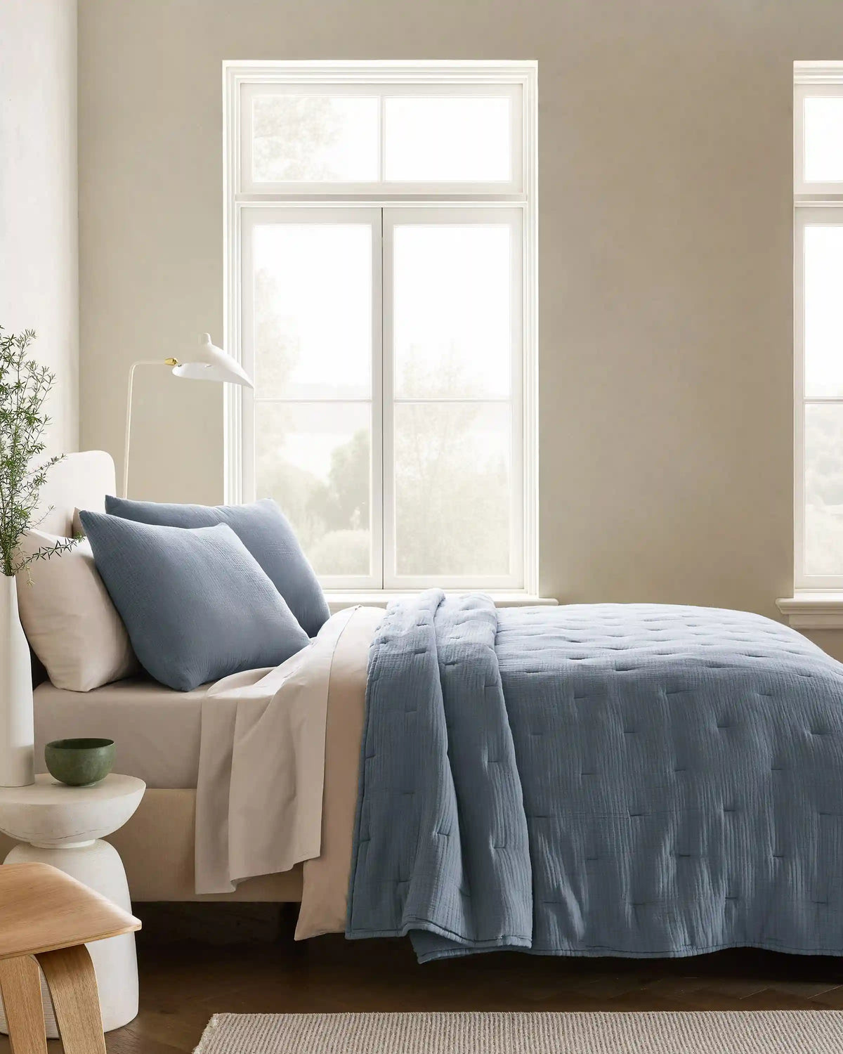 Organic Cotton Gauze Dream Quilt Set