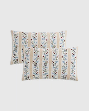 Wildflower Cotton Pillow Cover (Set of 2)