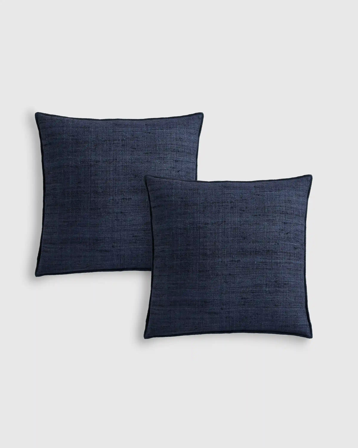 Raw Silk Textured Pillow Cover (Set of 2)