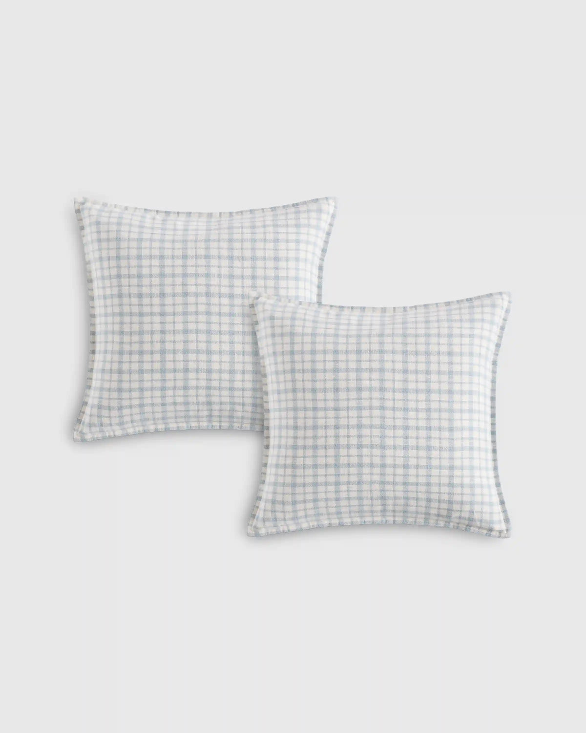 Plaid Cotton Pillow Cover (Set of 2)