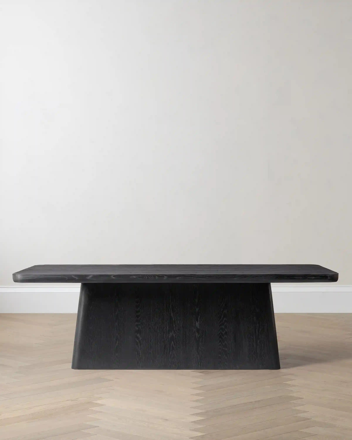 Rustic Oak Plinth Dining Table