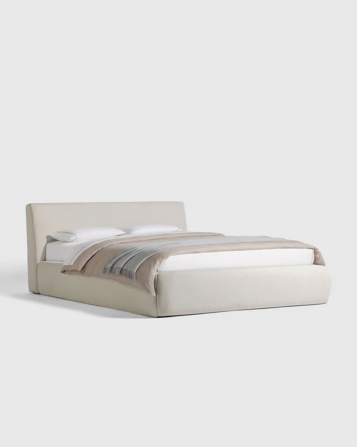 Plush Low Profile Platform Bed