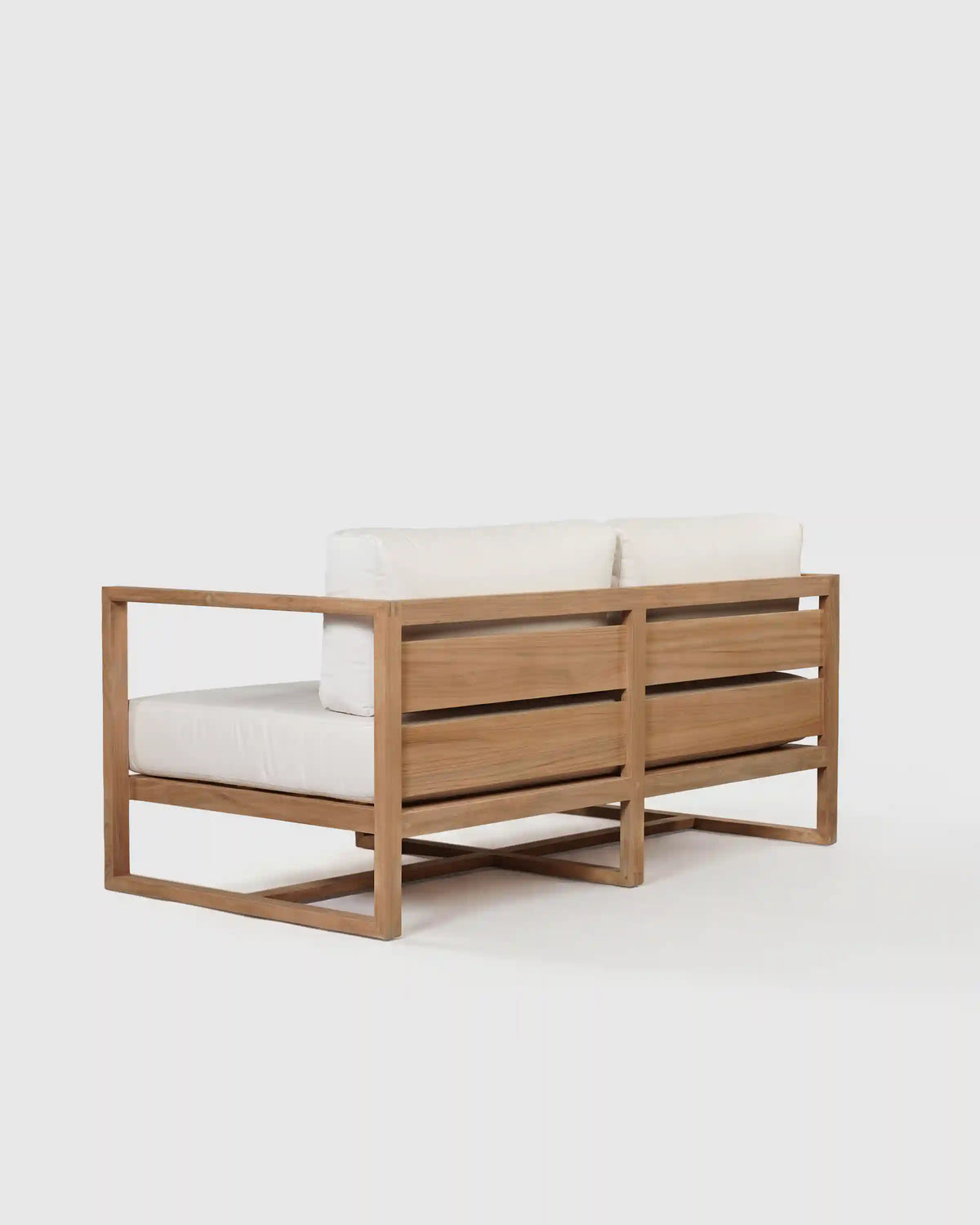 Linear Solid Teak Outdoor Sofa