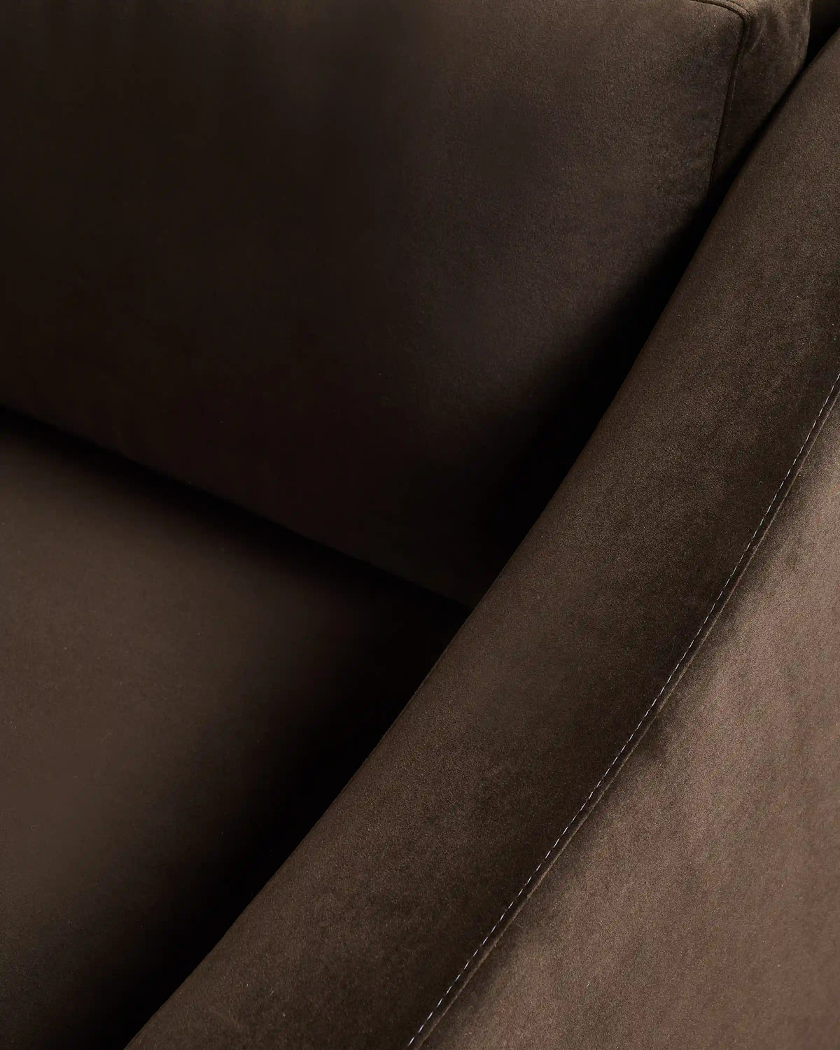 Hollis Slope Arm Sofa in Performance Velvet