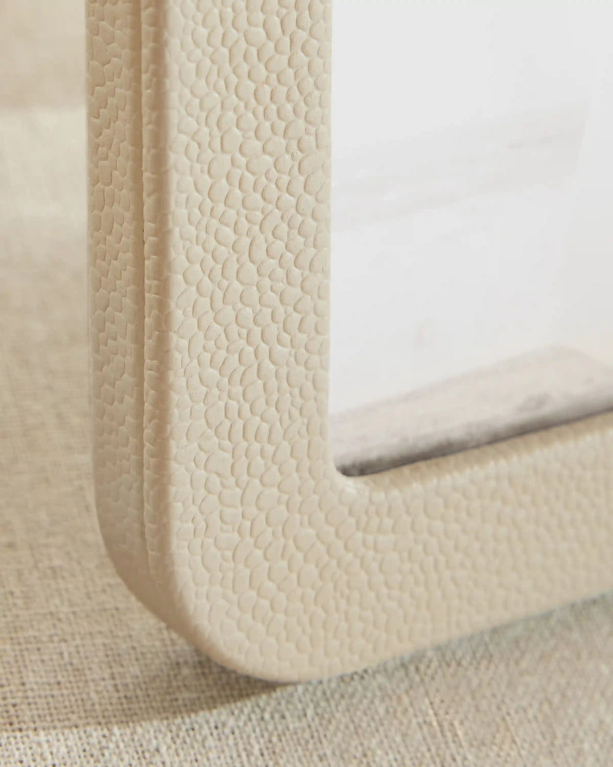 Shagreen Leather Picture Frames - (Set of 2)