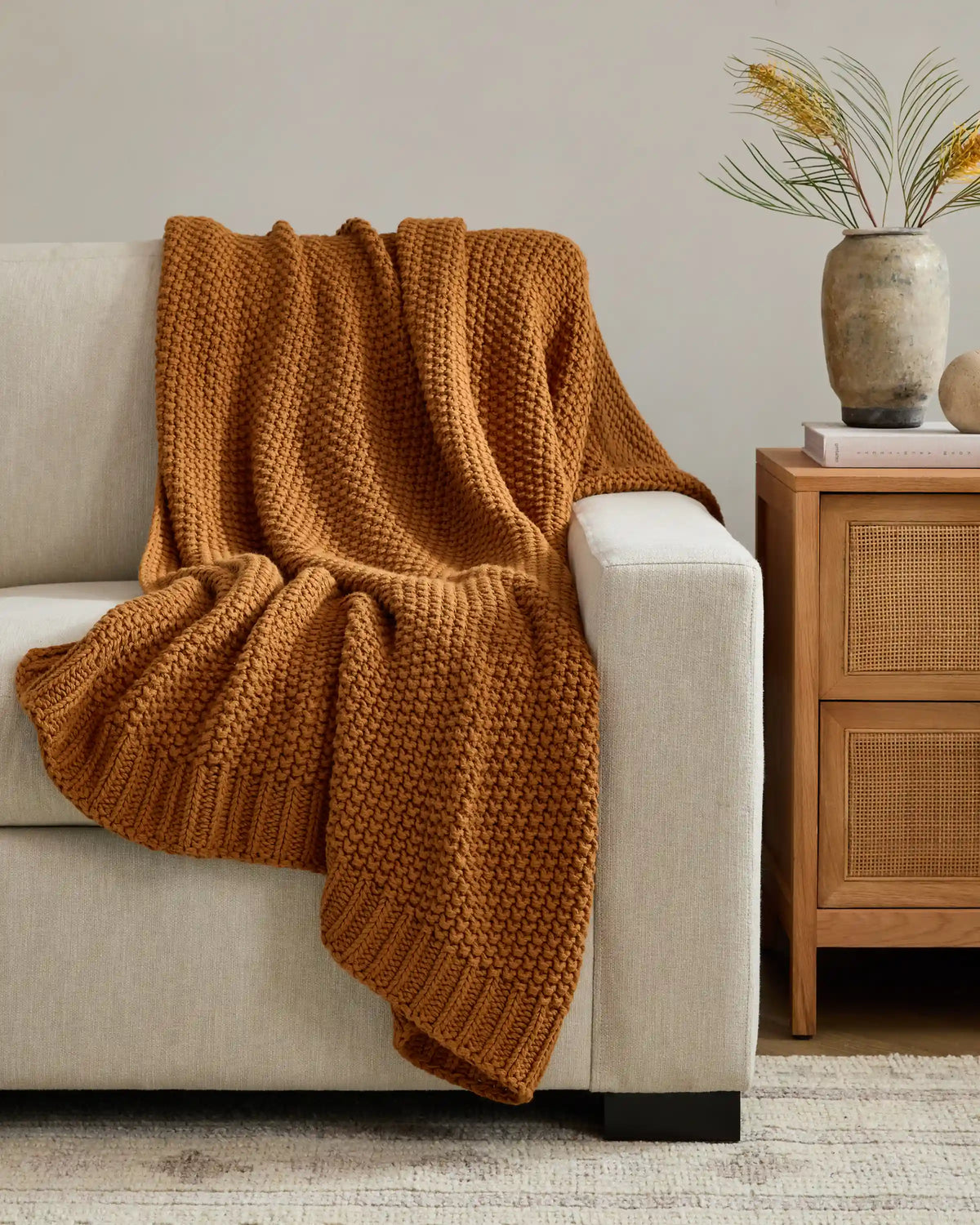 Cotton Fisherman Throw